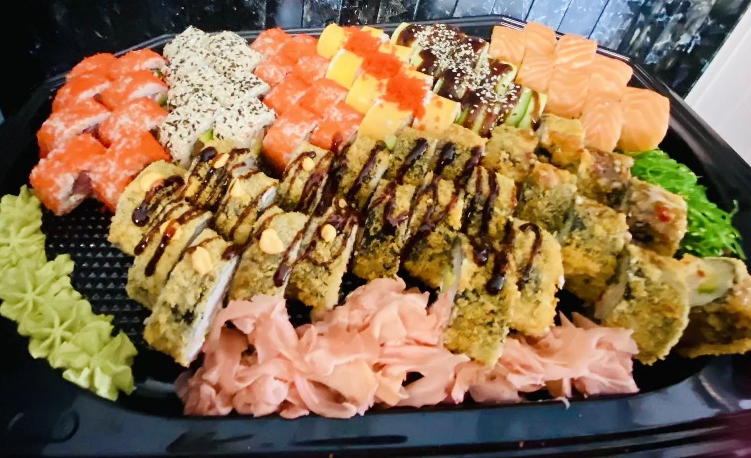 Mega rinkinys sushi rinkinys